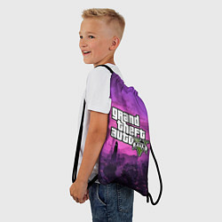 Рюкзак-мешок GTA ONLINE 5, цвет: 3D-принт — фото 2