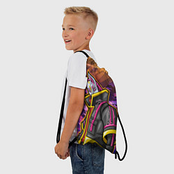 Рюкзак-мешок Страж в маске, цвет: 3D-принт — фото 2