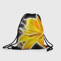 Рюкзак-мешок Желтый летний цветок, цвет: 3D-принт