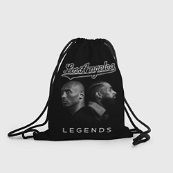 Рюкзак-мешок Los Angeles Legends Легенды Лос-Анджлелеса, цвет: 3D-принт