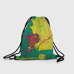 Рюкзак-мешок Милая Плантера, цвет: 3D-принт