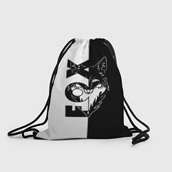 Рюкзак-мешок FOX Лис, цвет: 3D-принт