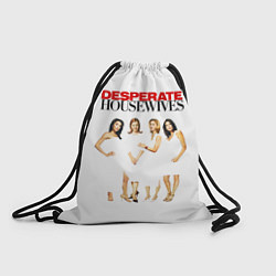 Рюкзак-мешок Desperate Housewives белые платья, цвет: 3D-принт