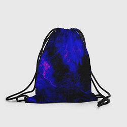 Рюкзак-мешок Purple Tie-Dye, цвет: 3D-принт