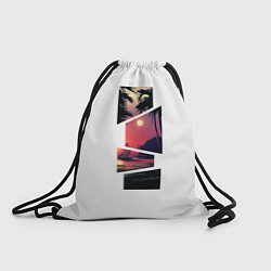 Рюкзак-мешок Сайдинг Пальма, цвет: 3D-принт