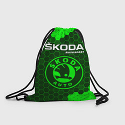 Рюкзак-мешок SKODA Autosport - Графика, цвет: 3D-принт