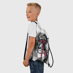 Рюкзак-мешок ТигроСамурай, цвет: 3D-принт — фото 2
