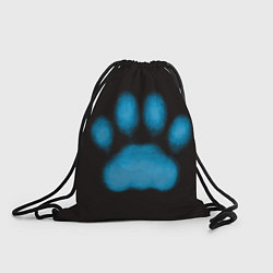 Рюкзак-мешок След кота, цвет: 3D-принт