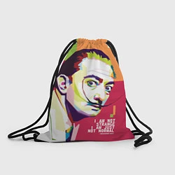 Рюкзак-мешок Salvador Dali - i am just not normal, цвет: 3D-принт