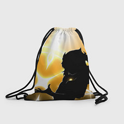 Рюкзак-мешок АЛЬБЕДО УЧЕНЫЙ ALBEDO ГЕНШИН ИМПАКТ, цвет: 3D-принт