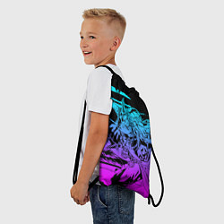 Рюкзак-мешок XIAO ГЕНШИН ИМПАКТ, цвет: 3D-принт — фото 2