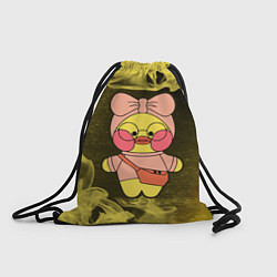 Рюкзак-мешок LALAFANFAN - МОДНИЦА - Пламя, цвет: 3D-принт