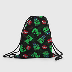 Рюкзак-мешок Майнкрафт Minecraft, цвет: 3D-принт