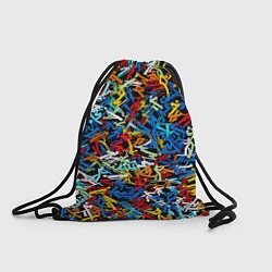 Рюкзак-мешок Зимние виды спорта 2022, цвет: 3D-принт