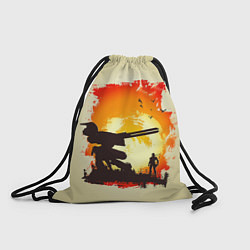 Рюкзак-мешок Снейк и Метал Гир, цвет: 3D-принт
