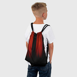 Рюкзак-мешок Красный хоррор, цвет: 3D-принт — фото 2