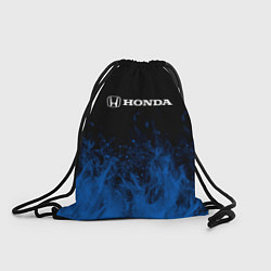 Рюкзак-мешок Honda огонь, цвет: 3D-принт
