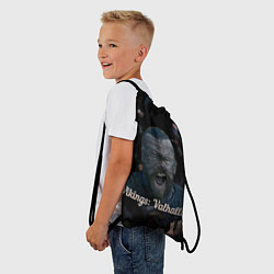 Рюкзак-мешок Викинги: Вальхалла, цвет: 3D-принт — фото 2
