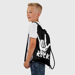 Рюкзак-мешок РОК - ROCK, цвет: 3D-принт — фото 2