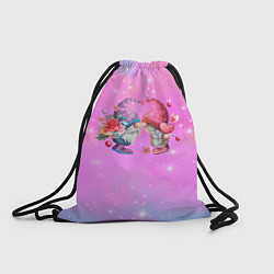 Рюкзак-мешок День влюбленных Гномы, цвет: 3D-принт
