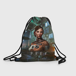 Рюкзак-мешок Prey dark - girl, цвет: 3D-принт