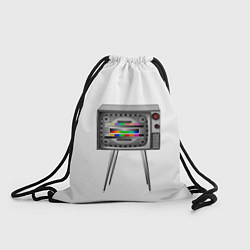Рюкзак-мешок Старый телевизор 2 0, цвет: 3D-принт