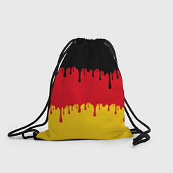 Мешок для обуви Флаг Германии потёки