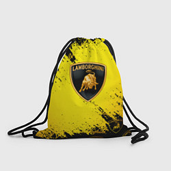Рюкзак-мешок Lamborghini Gold Sport, цвет: 3D-принт