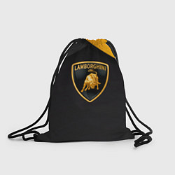 Рюкзак-мешок Lamborghini геометрия, цвет: 3D-принт