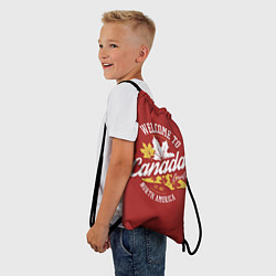 Рюкзак-мешок Канада Canada, цвет: 3D-принт — фото 2