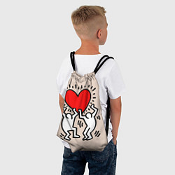 Рюкзак-мешок Светлое сердце, цвет: 3D-принт — фото 2