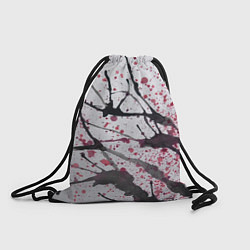 Рюкзак-мешок Сакура цветёт рисунок акварелью, цвет: 3D-принт
