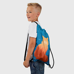 Рюкзак-мешок Лисица 3D, цвет: 3D-принт — фото 2
