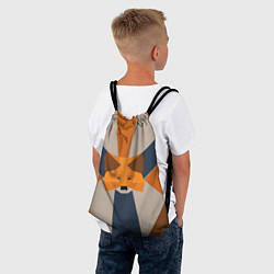 Рюкзак-мешок Metamask Крипто лиса, цвет: 3D-принт — фото 2