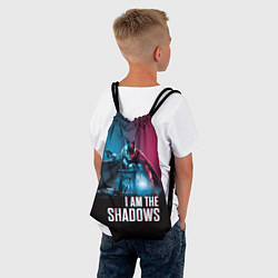 Рюкзак-мешок I am the shadows, цвет: 3D-принт — фото 2