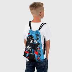 Рюкзак-мешок Корпус бойни демонов - иероглиф, цвет: 3D-принт — фото 2