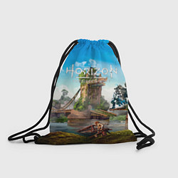 Рюкзак-мешок Horizon Forbidden West - разрушенный мост, цвет: 3D-принт