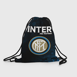 Рюкзак-мешок INTER Pro Football Разводы, цвет: 3D-принт