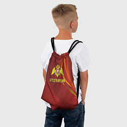 Рюкзак-мешок Росгвардия с эмблемой, цвет: 3D-принт — фото 2