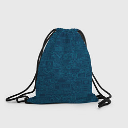 Рюкзак-мешок Информатика Informatics, цвет: 3D-принт