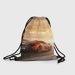 Рюкзак-мешок McLaren - легендарная гоночная команда!, цвет: 3D-принт
