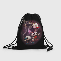 Рюкзак-мешок Дьявол, Чашки и Кинг Дайс Cuphead, цвет: 3D-принт