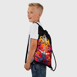 Рюкзак-мешок Тенген Узуй Великолепный ниндзя Клинок Рассекающий, цвет: 3D-принт — фото 2