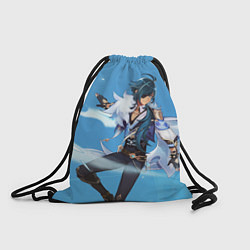 Рюкзак-мешок Kaeya Genshin, цвет: 3D-принт