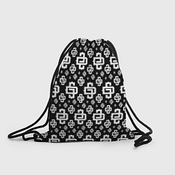 Рюкзак-мешок Black Pattern Dope Camo Dope Street Market, цвет: 3D-принт