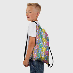 Рюкзак-мешок FamousNiki патерн, цвет: 3D-принт — фото 2