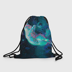 Рюкзак-мешок Котенок в космосе, цвет: 3D-принт