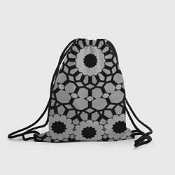 Рюкзак-мешок Модный геометрический узор, цвет: 3D-принт