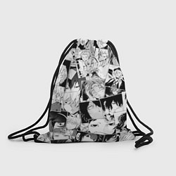 Рюкзак-мешок Bungo Stray Dogs pattern, цвет: 3D-принт