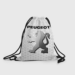 Рюкзак-мешок PEUGEOT Соты, цвет: 3D-принт
